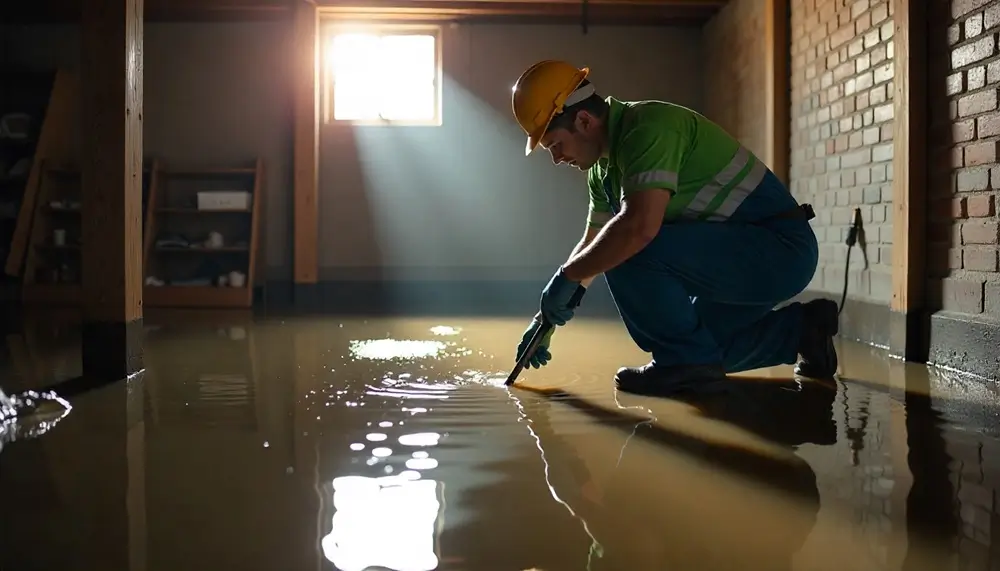 Professional water damage restoration services in Wadley, GA